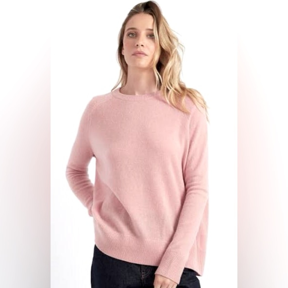 Nordstrom Cashmere Sweater Pink Size Large